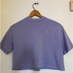 Lavender Nike Boxy T-Shirt